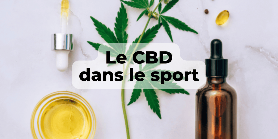 Le CBD dans le sport