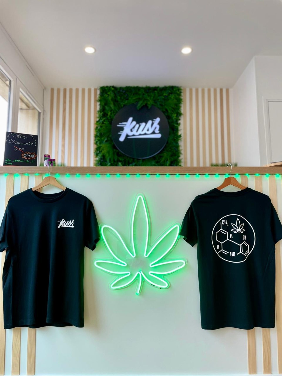 Tee Shirt Kush Noir